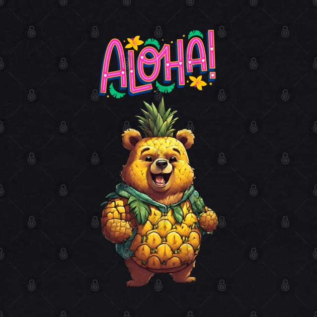 pinapple bear by dodolanlaku